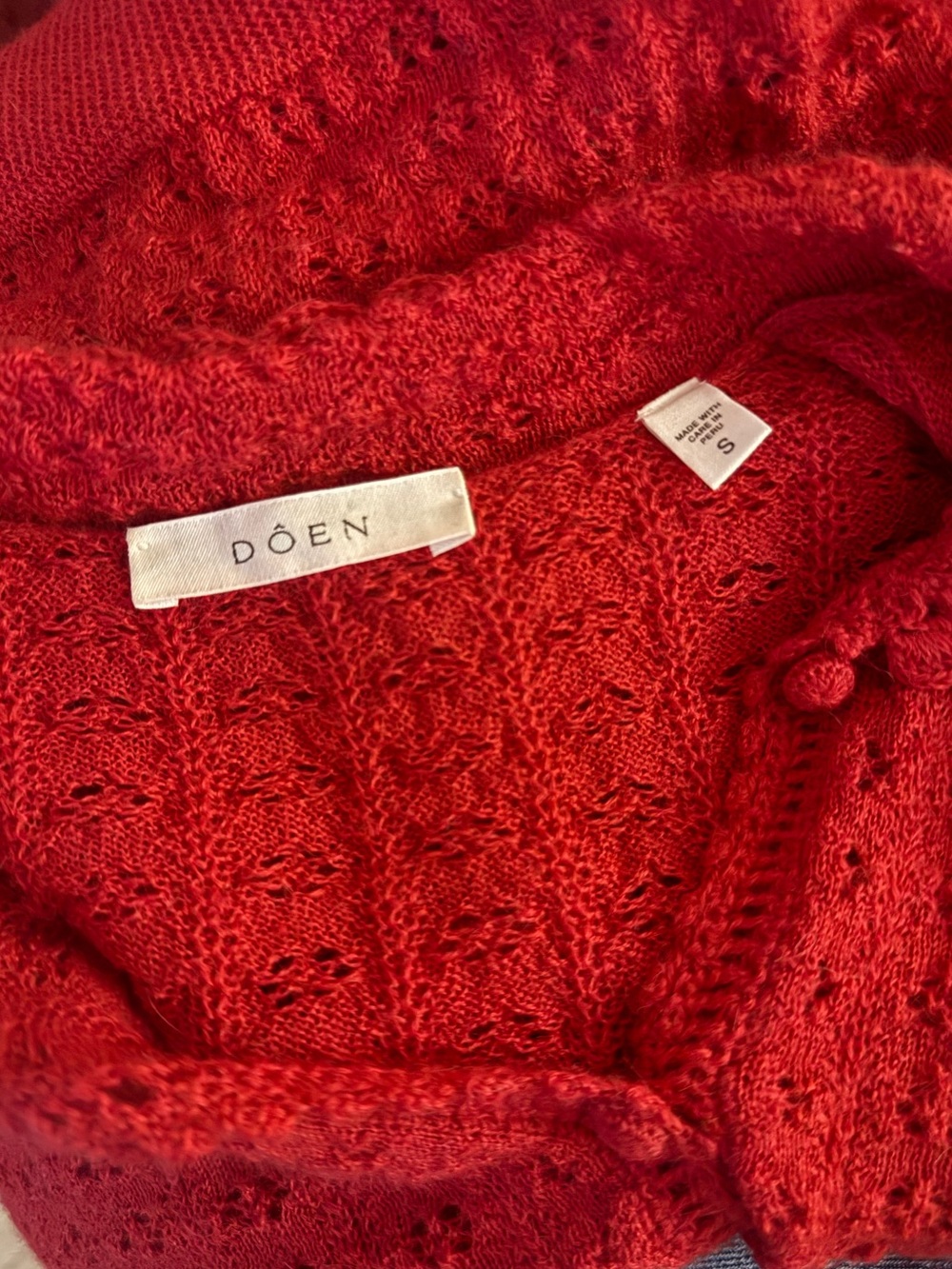 Doen Gloriana Top in Wild Cherry - Picture 5 of 11